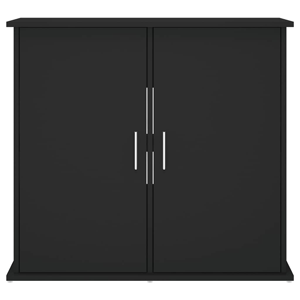 Suporte de aquário 81x36x73 cm derivados de madeira preto