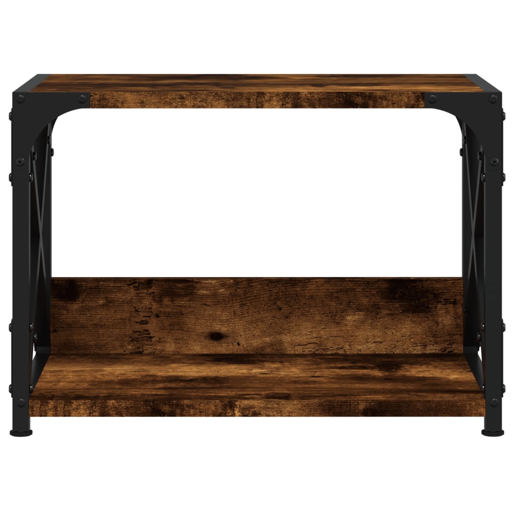 Suporte impressora 2 prateleiras deriv.madeira carvalho fumado