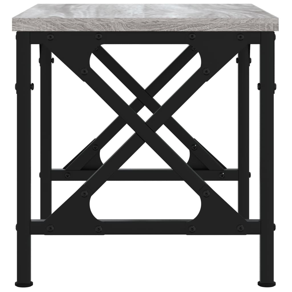 Suporte de impressora 40x30x31cm derivados madeira cinza sonoma