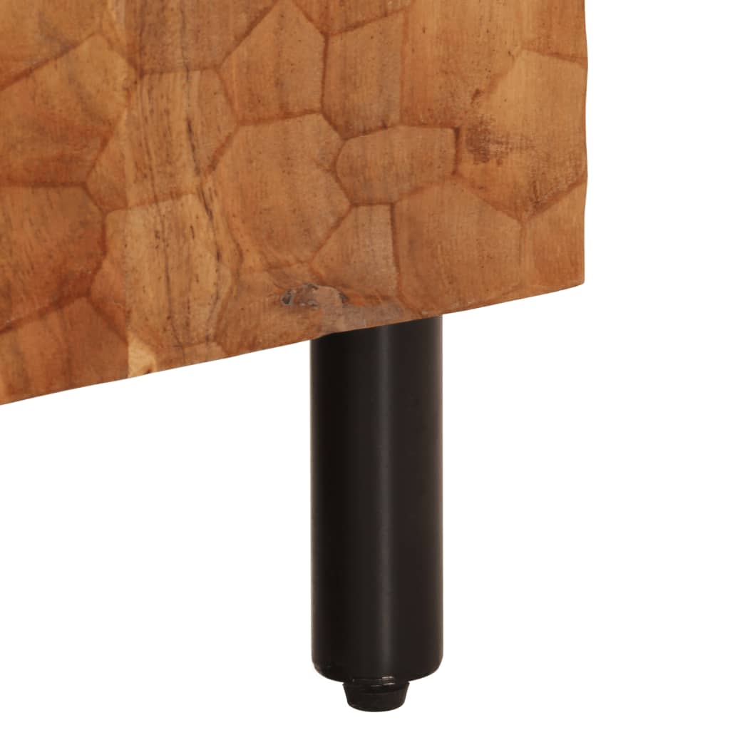 Móvel de TV 105x33x46 cm madeira de acácia maciça