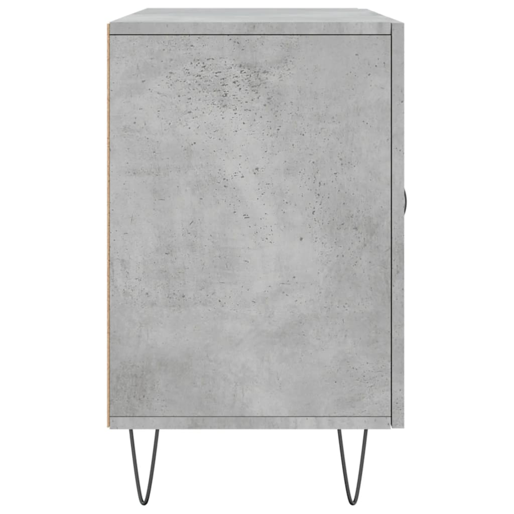 Aparador 100x36x60 cm derivados de madeira cinzento cimento