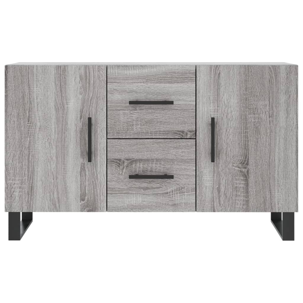 Aparador 100x36x60 cm derivados de madeira cinzento sonoma