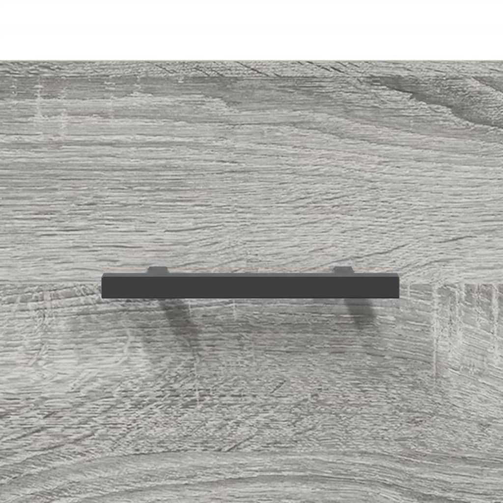 Aparador 100x36x60 cm derivados de madeira cinzento sonoma