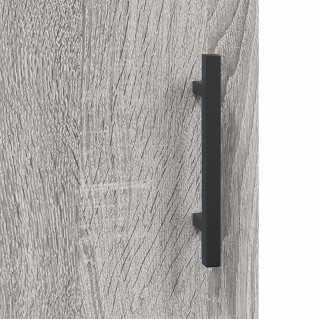 Aparador 100x36x60 cm derivados de madeira cinzento sonoma