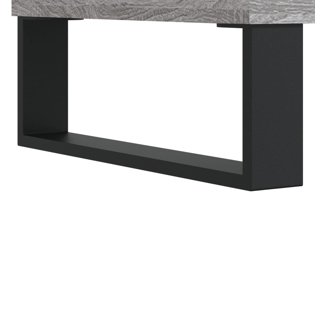 Aparador 100x36x60 cm derivados de madeira cinzento sonoma