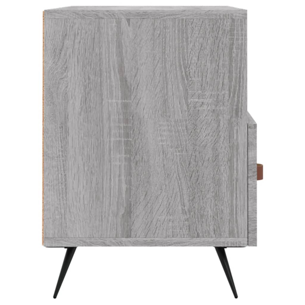 Móvel de TV 80x36x50 cm derivados de madeira cinzento sonoma