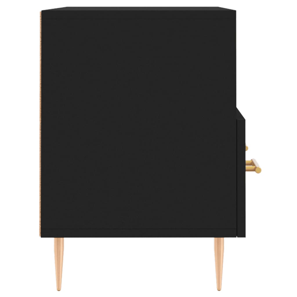 Móvel p/ TV 80x36x50 cm derivados de madeira preto