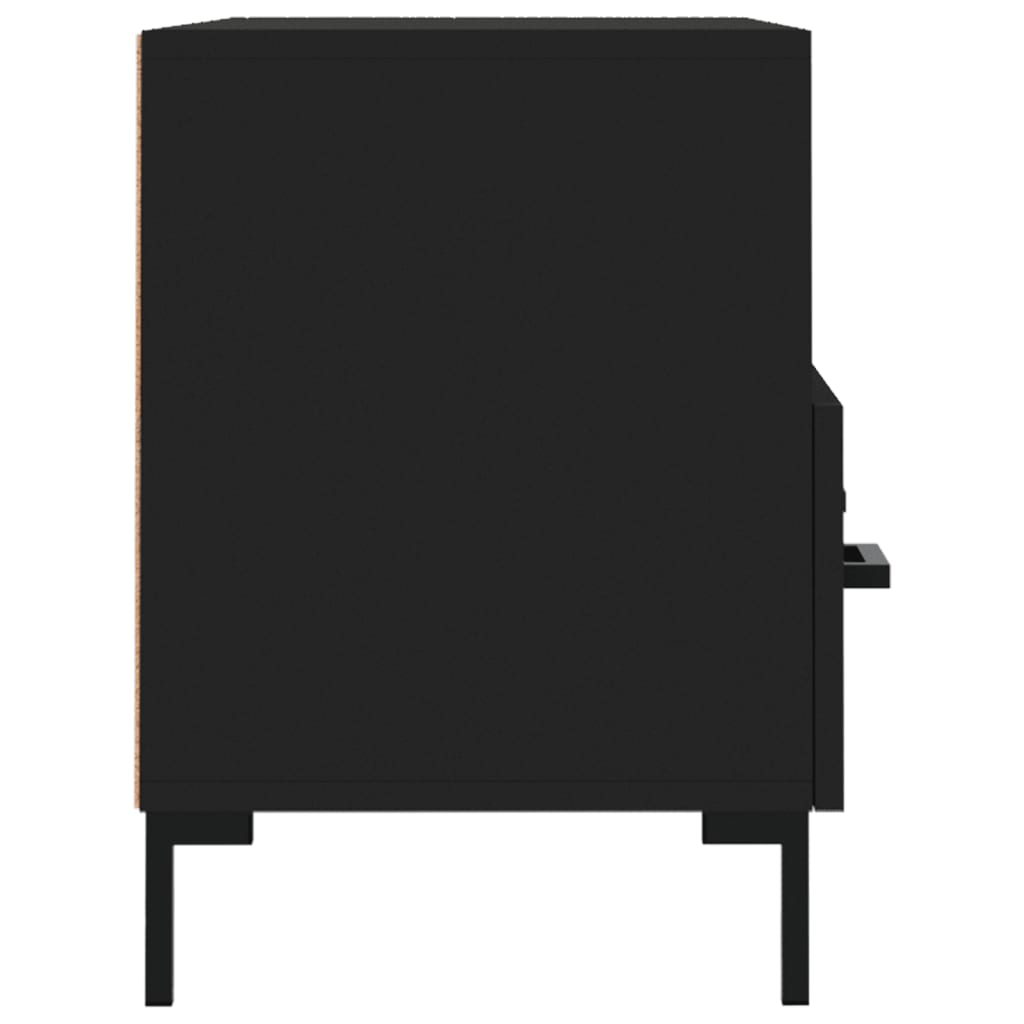 Móvel p/ TV 80x36x50 cm derivados de madeira preto