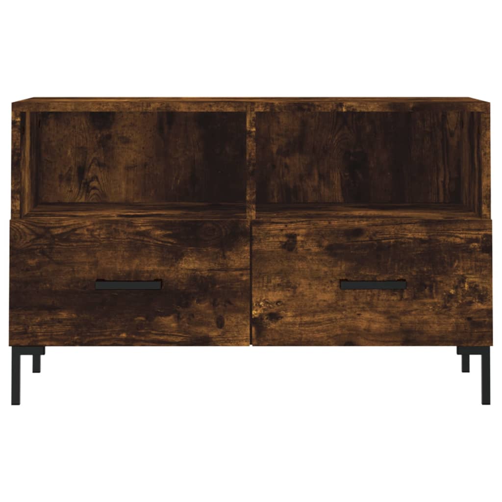 Móvel de TV 80x36x50 cm derivados de madeira carvalho fumado