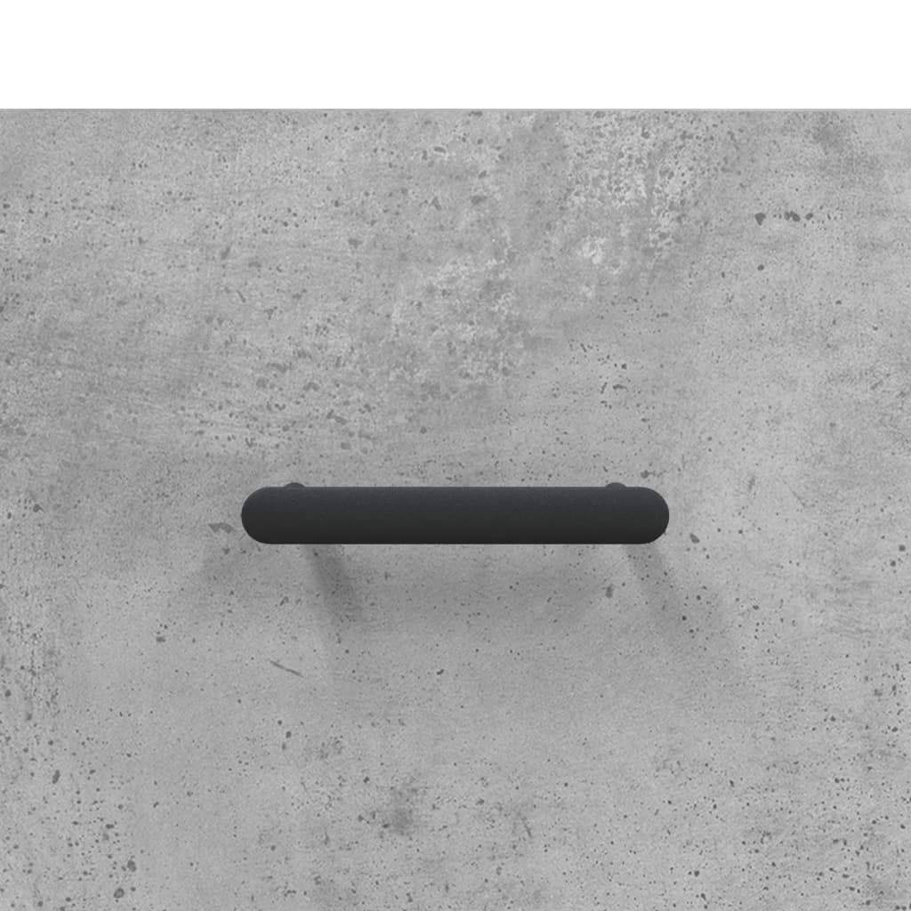 Móvel p/ TV 80x36x50 cm madeira processada cinzento cimento