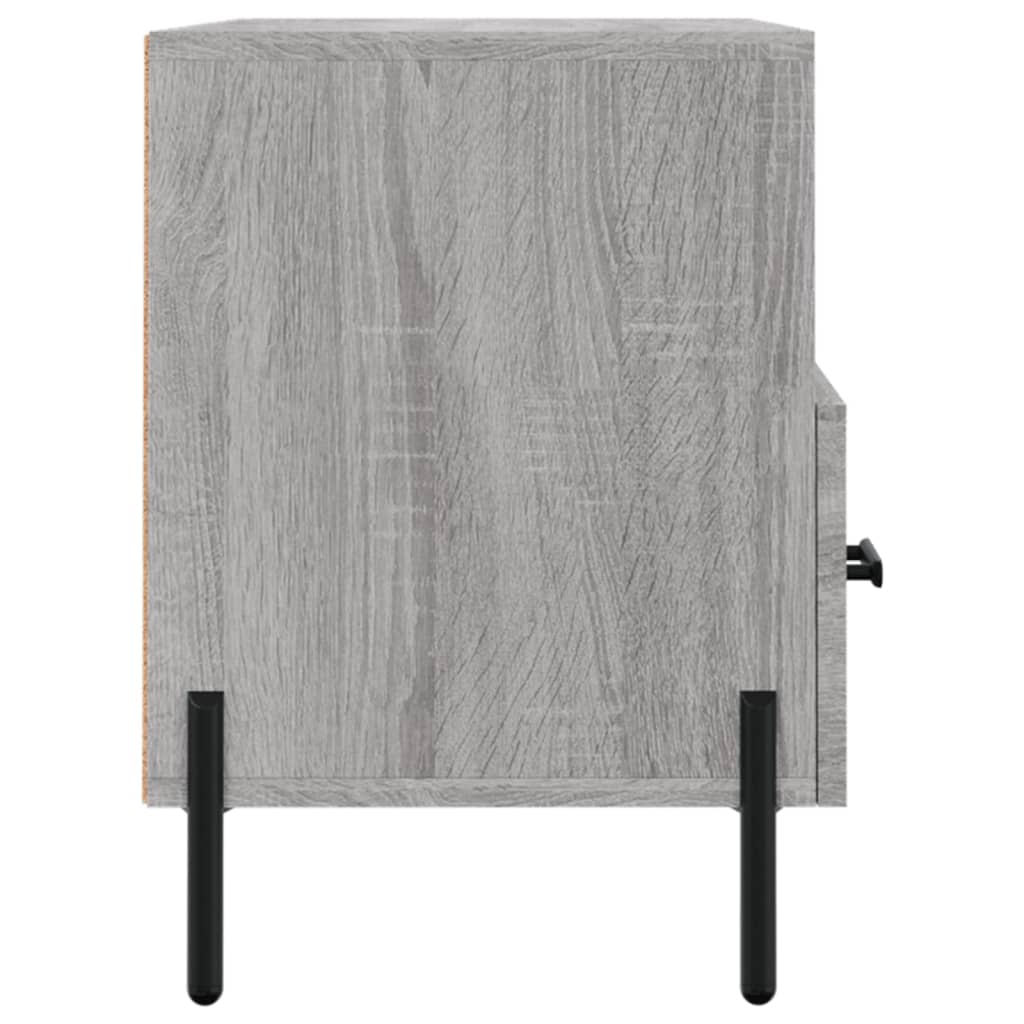 Móvel de TV 80x36x50 cm derivados de madeira cinzento sonoma