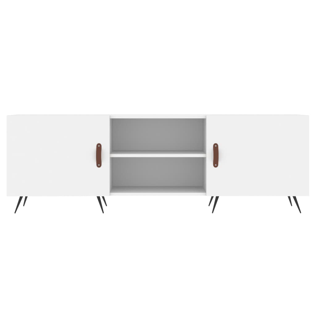 Móvel para TV 150x30x50 cm derivados de madeira branco