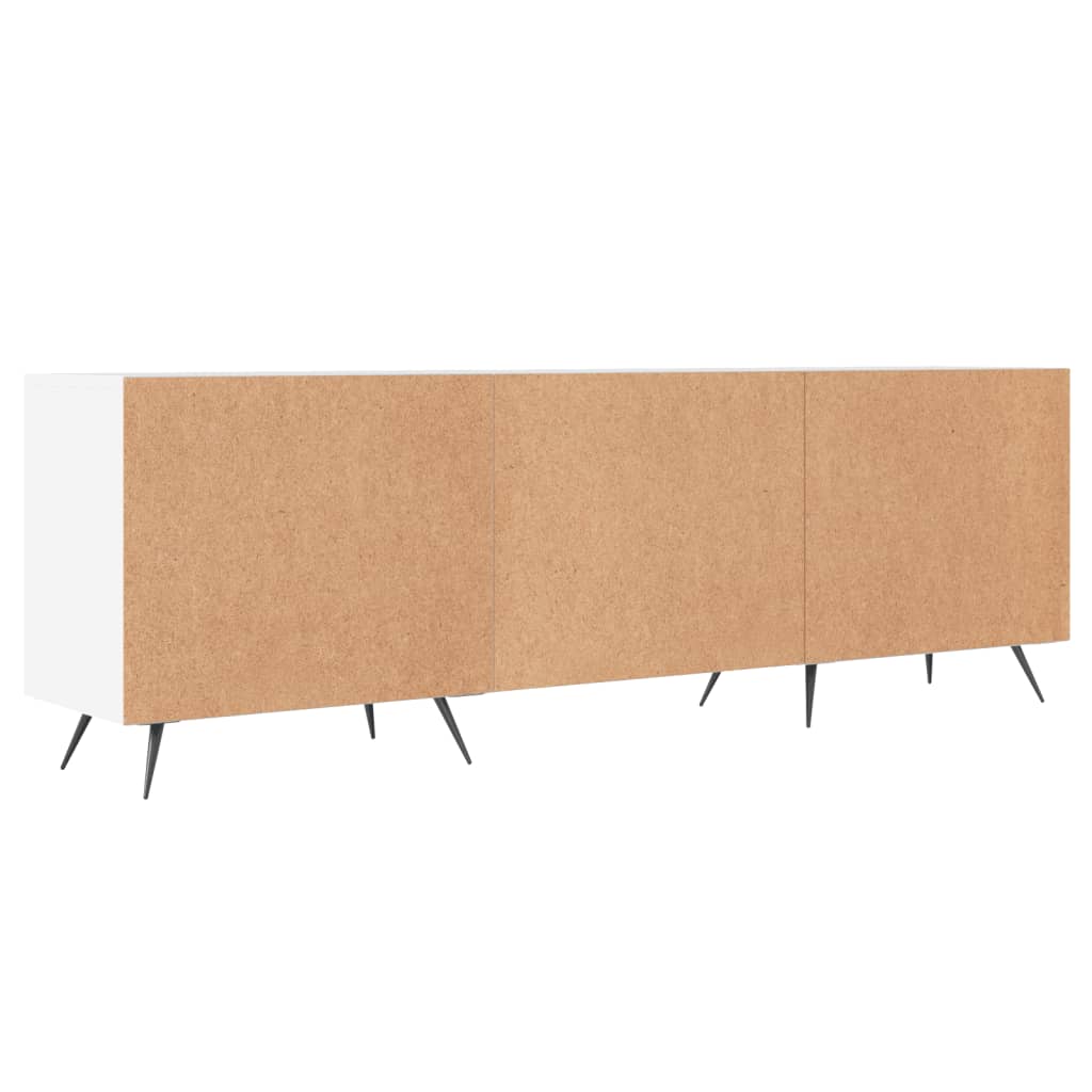Móvel para TV 150x30x50 cm derivados de madeira branco