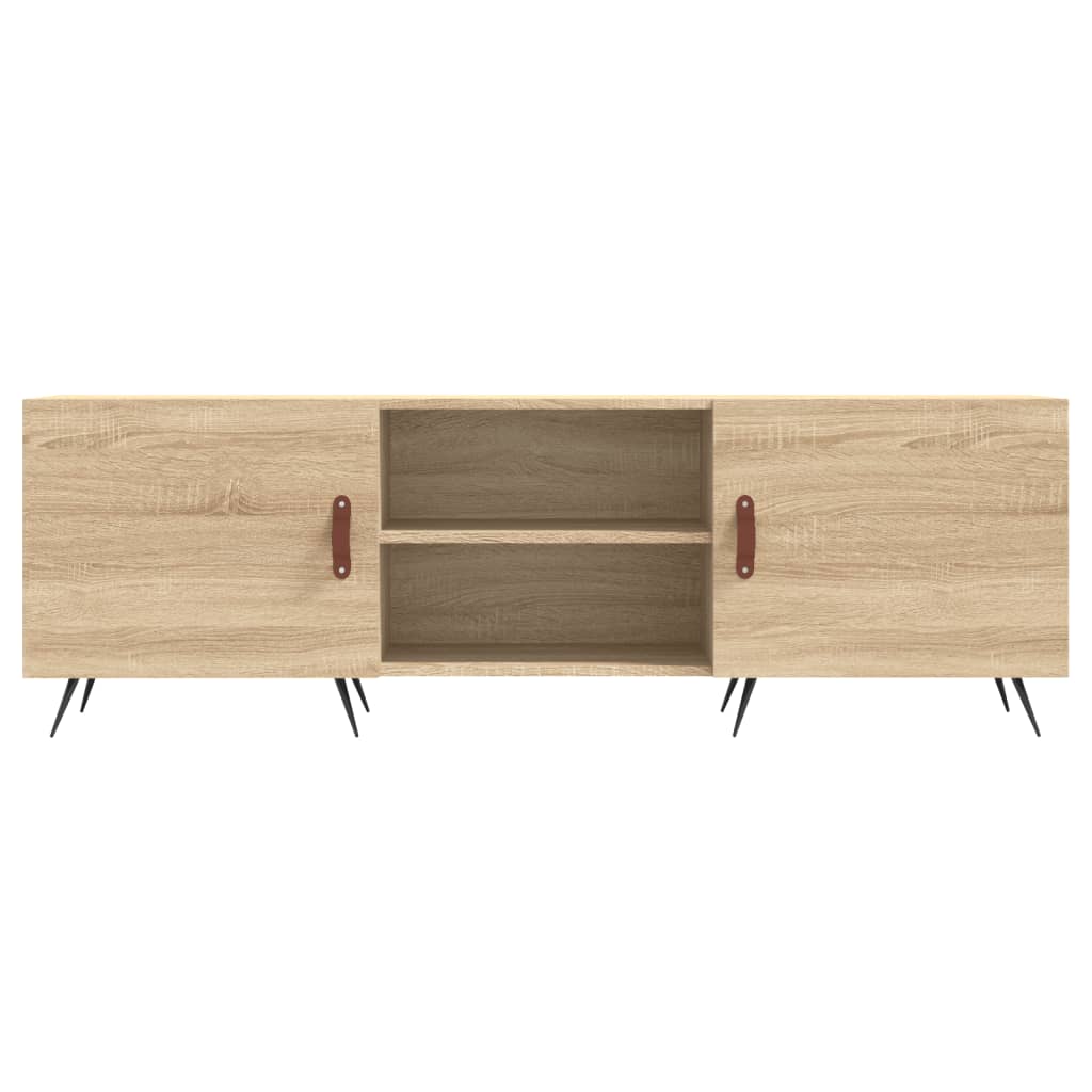 Móvel de TV 150x30x50 cm derivados de madeira carvalho sonoma