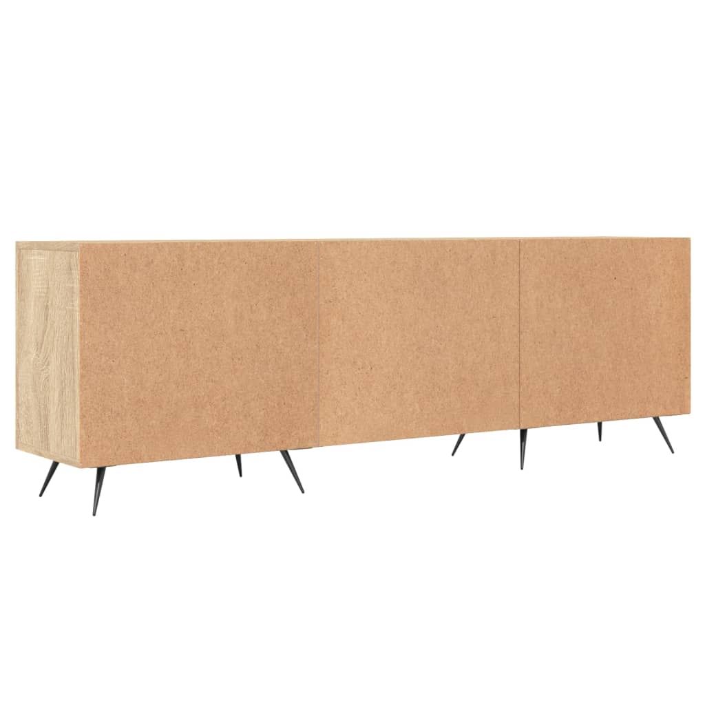 Móvel de TV 150x30x50 cm derivados de madeira carvalho sonoma