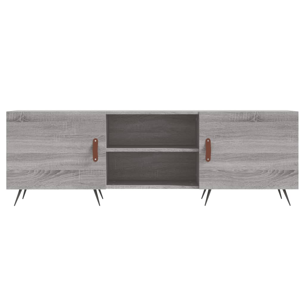 Móvel de TV 150x30x50 cm derivados de madeira cinzento sonoma