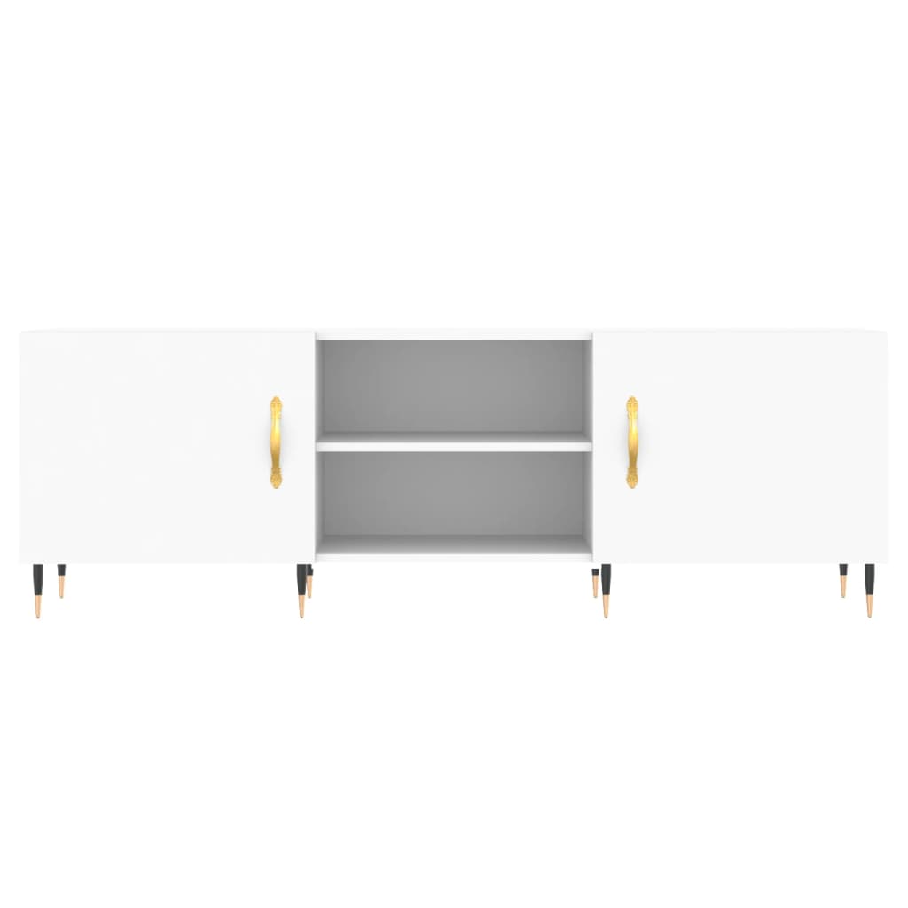 Móvel para TV 150x30x50 cm derivados de madeira branco