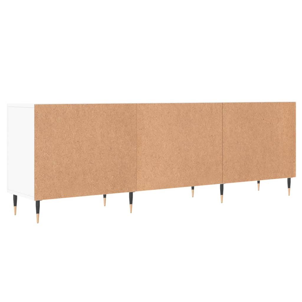 Móvel para TV 150x30x50 cm derivados de madeira branco