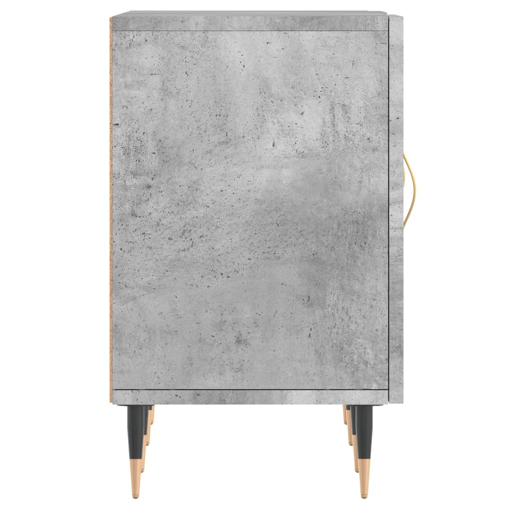 Móvel de TV 150x30x50 cm derivados de madeira cinza-cimento