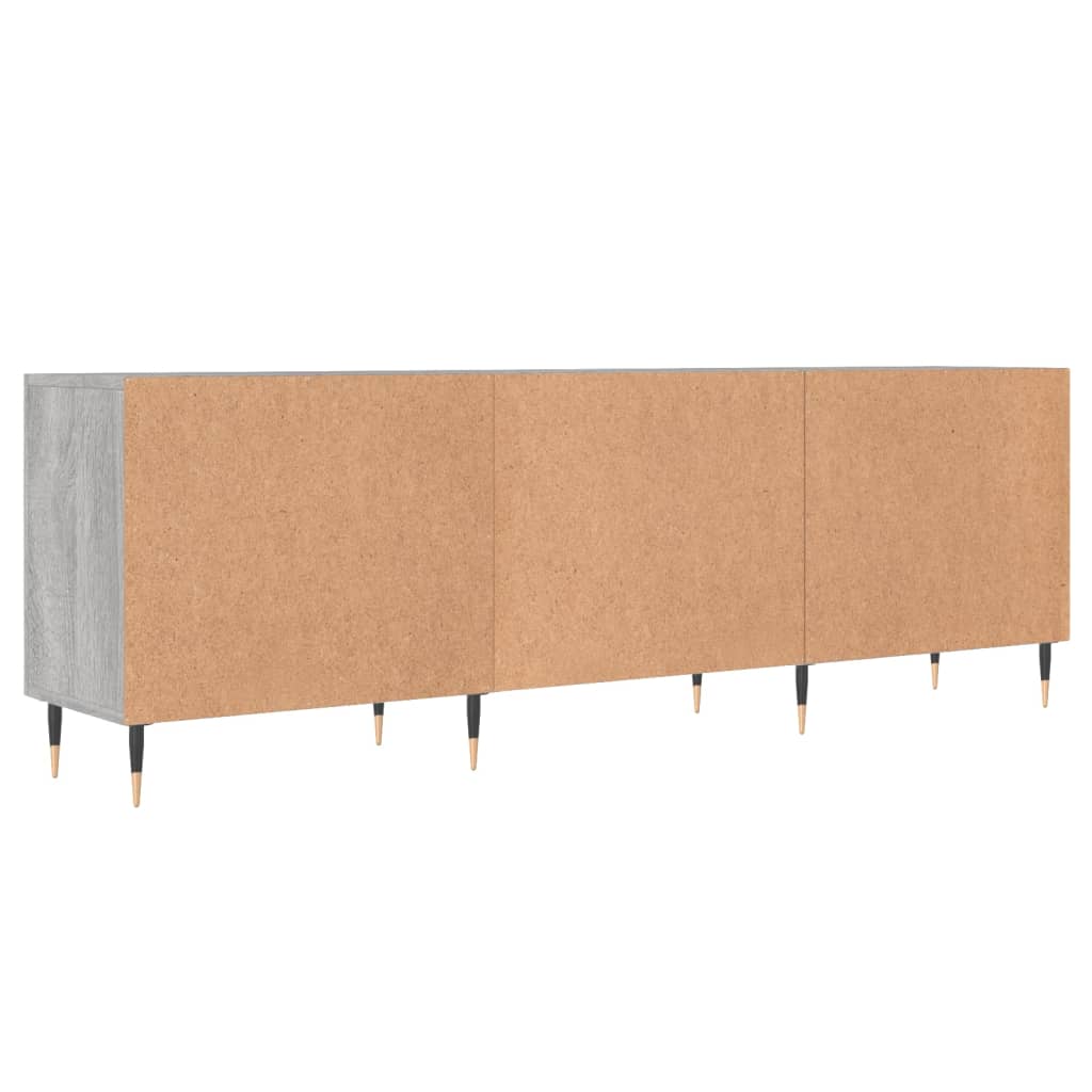 Móvel de TV 150x30x50 cm derivados de madeira cinzento sonoma