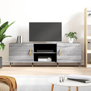 Móvel de TV 150x30x50 cm derivados de madeira cinzento sonoma