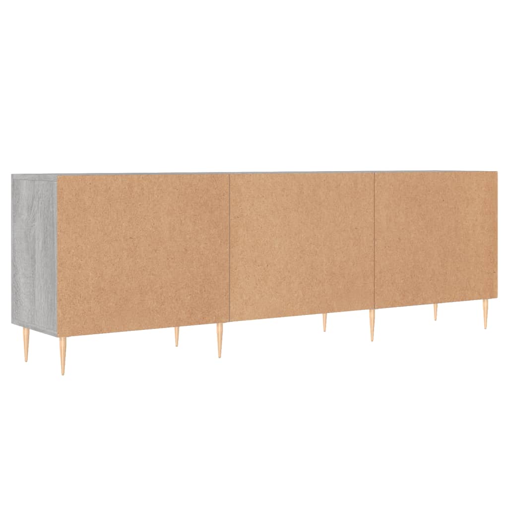 Móvel de TV 150x30x50 cm derivados de madeira cinzento sonoma
