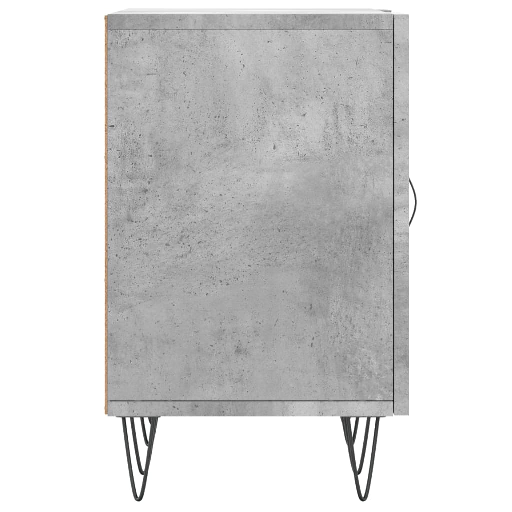 Móvel de TV 150x30x50 cm derivados de madeira cinza-cimento