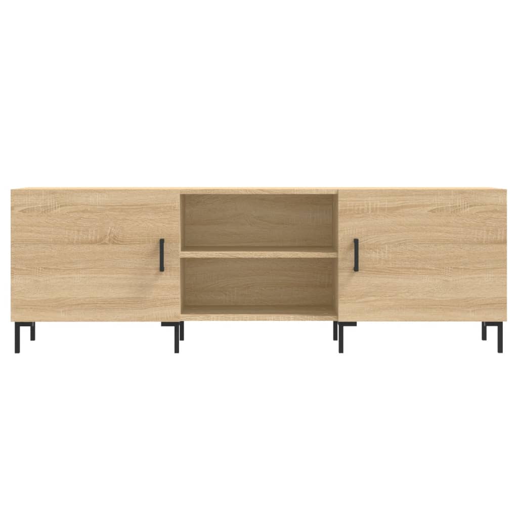 Móvel de TV 150x30x50 cm derivados de madeira carvalho sonoma