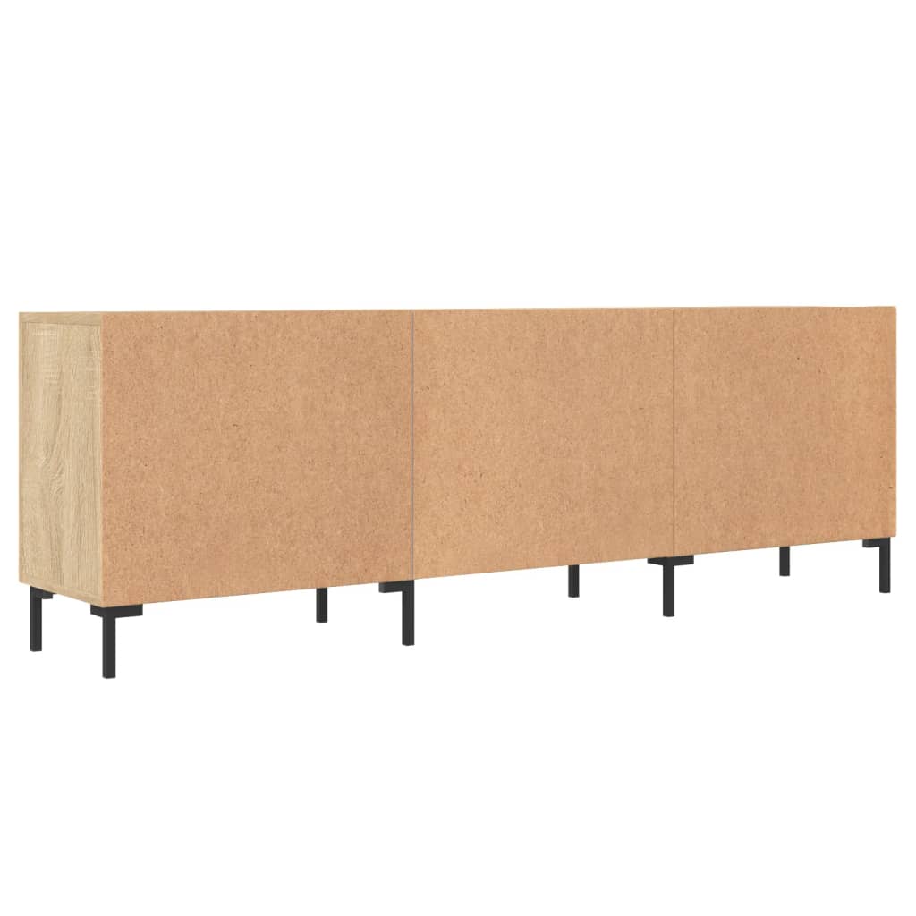 Móvel de TV 150x30x50 cm derivados de madeira carvalho sonoma