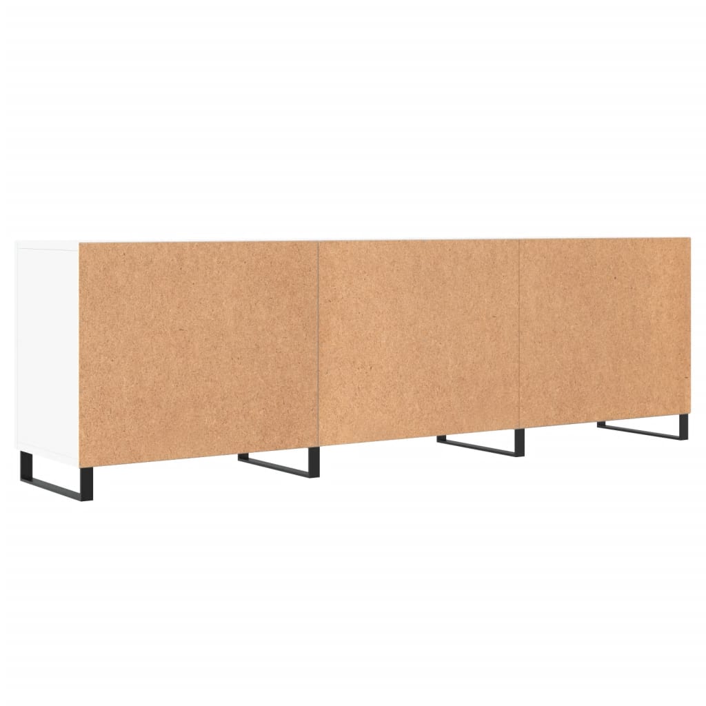Móvel para TV 150x30x50 cm derivados de madeira branco