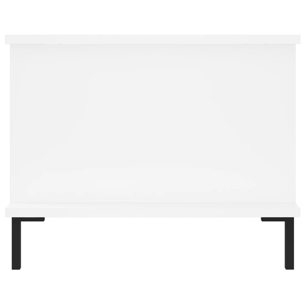 Mesa de centro 90x50x40 cm madeira processada branco