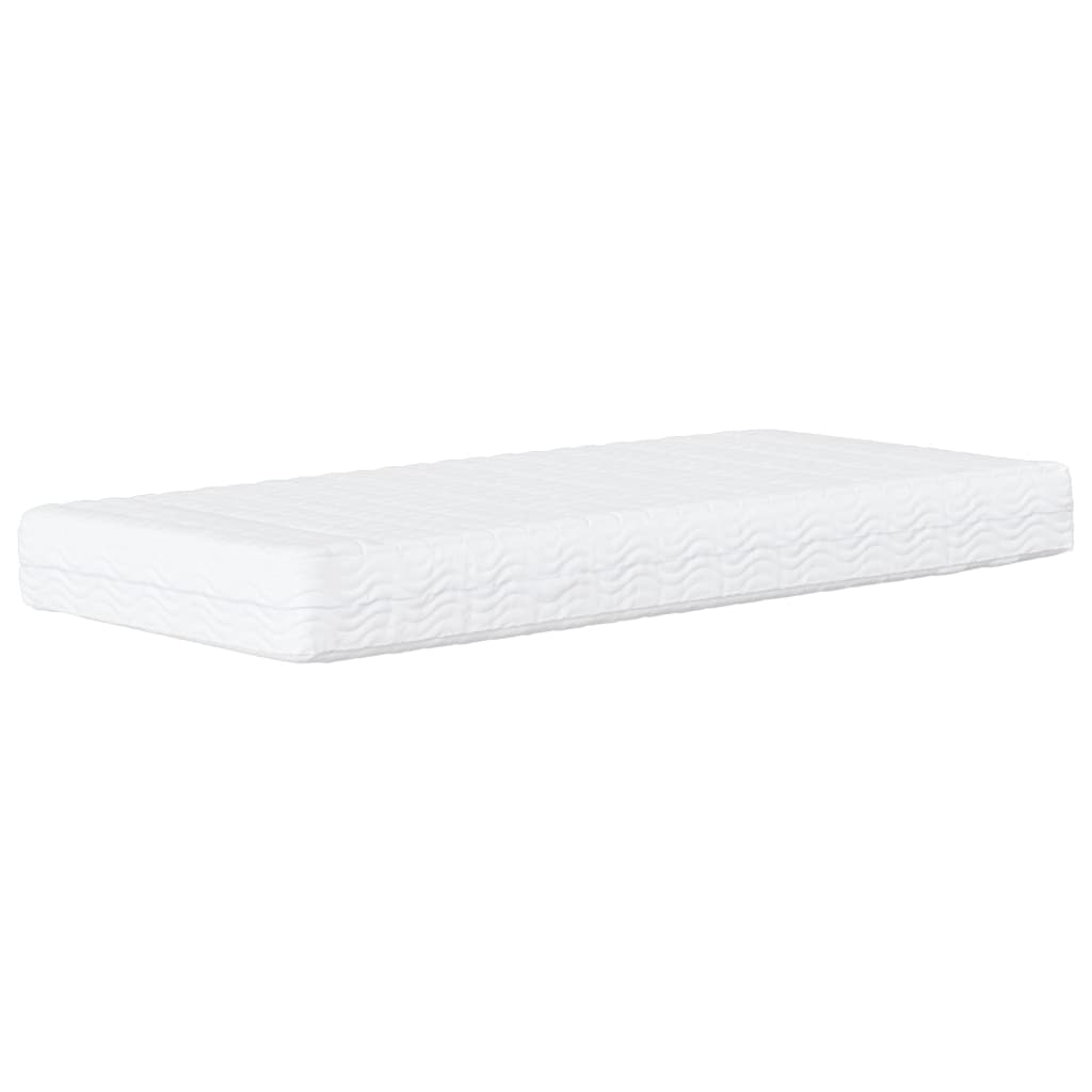 Colchão de espuma 100x200 cm dureza H2 H3 branco