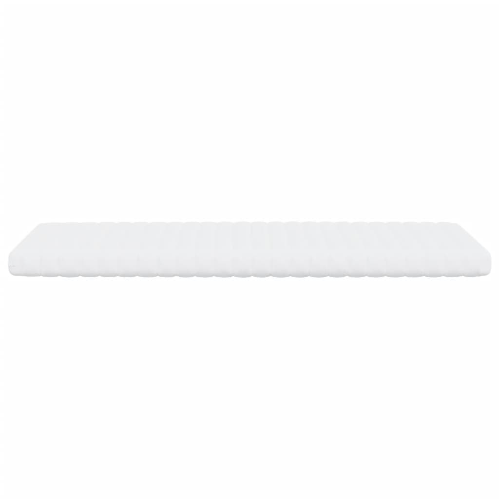 Colchão de espuma 100x200 cm 7 zonas dureza 20 ILD branco
