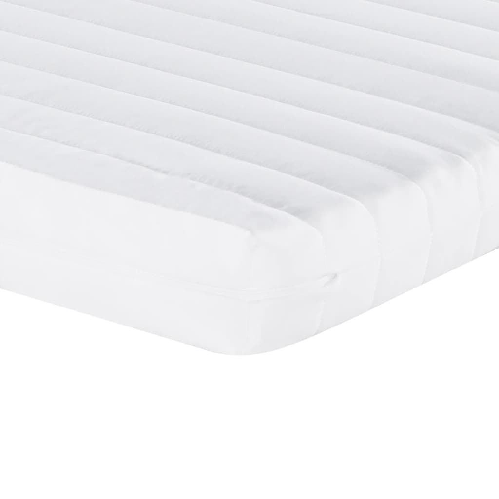Colchão de espuma 120x200 cm 7 zonas dureza 20 ILD branco