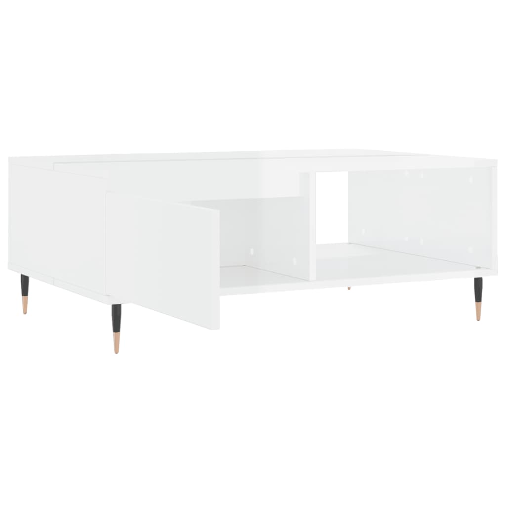 Mesa de centro 90x60x35 cm derivados de madeira branco