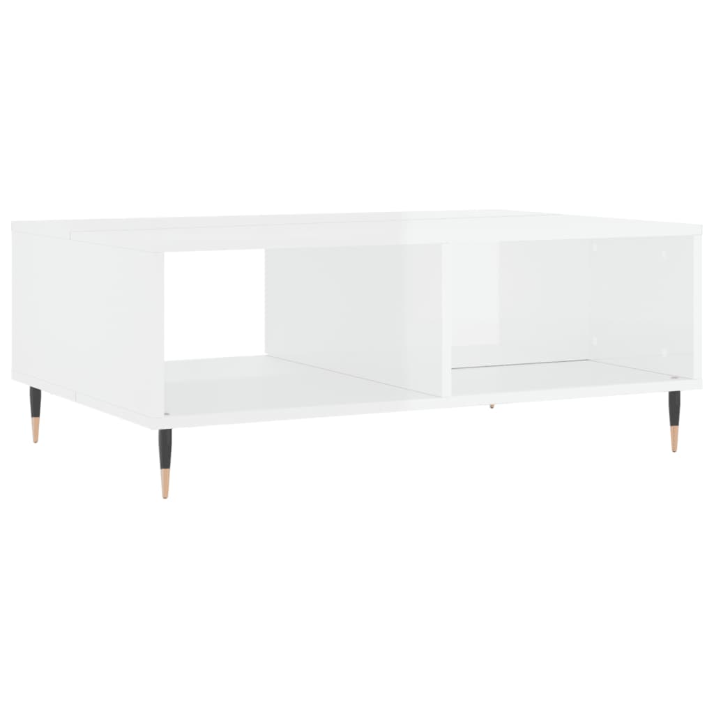 Mesa de centro 90x60x35 cm derivados de madeira branco