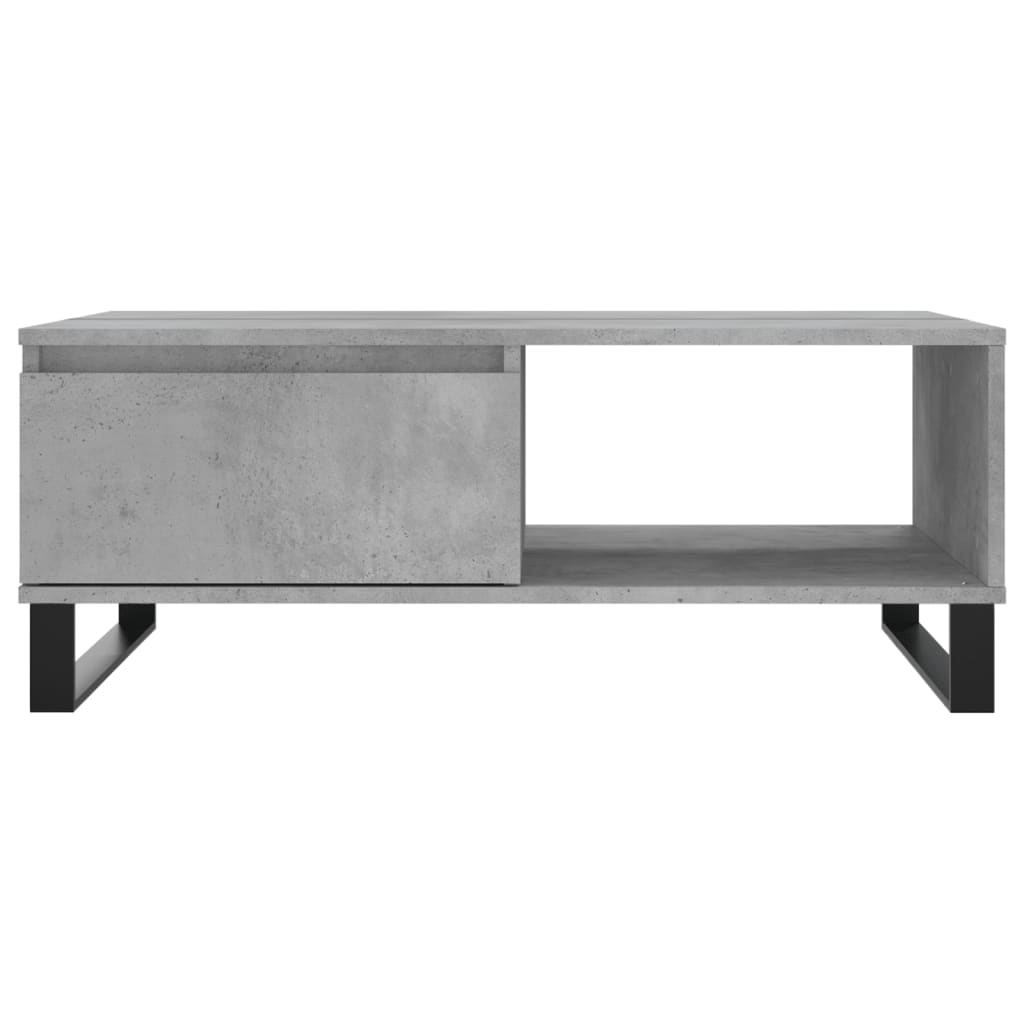 Mesa de centro 90x60x35 cm derivados de madeira branco