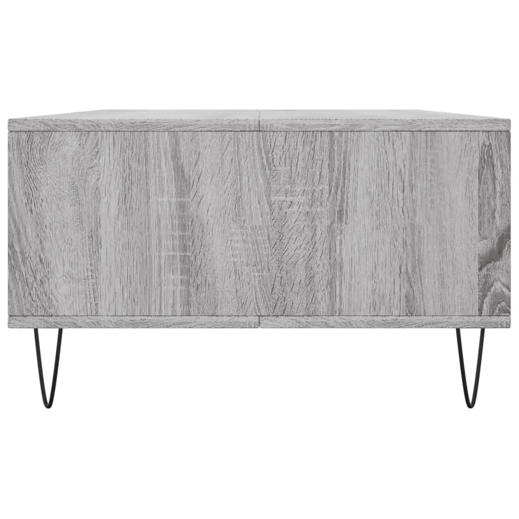 Mesa de centro 104x60x35 cm derivados madeira branco brilhante