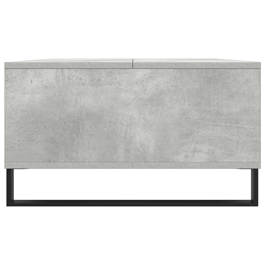 Mesa de centro 104x60x35 cm derivados madeira branco brilhante