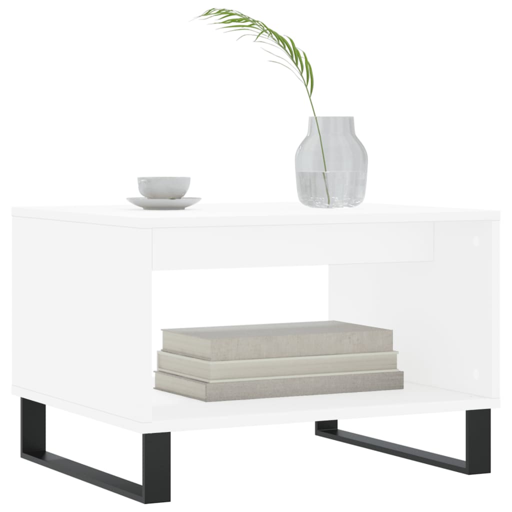 Mesa de centro 60x50x40 cm derivados de madeira branco