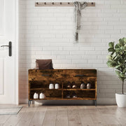 Banco sapateira 102x35x55 cm deriv. madeira carvalho fumado