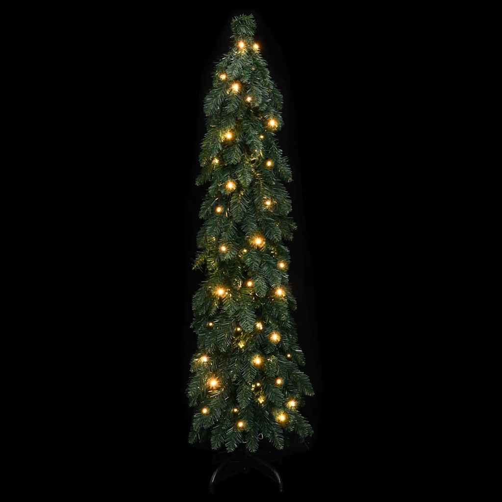 Árvore de Natal artificial pré-iluminada + 60 luzes LED 120 cm