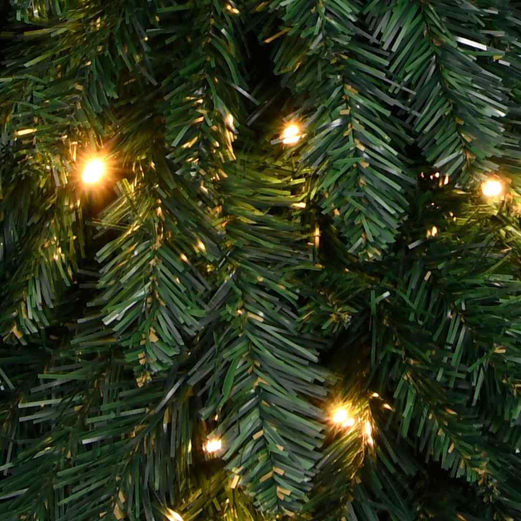 Árvore de Natal artificial pré-iluminada + 60 luzes LED 120 cm