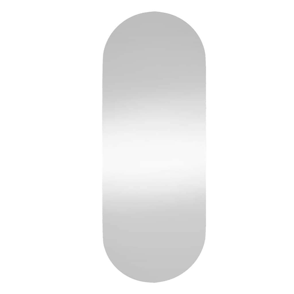 Espelho de parede oval 20x50 cm vidro
