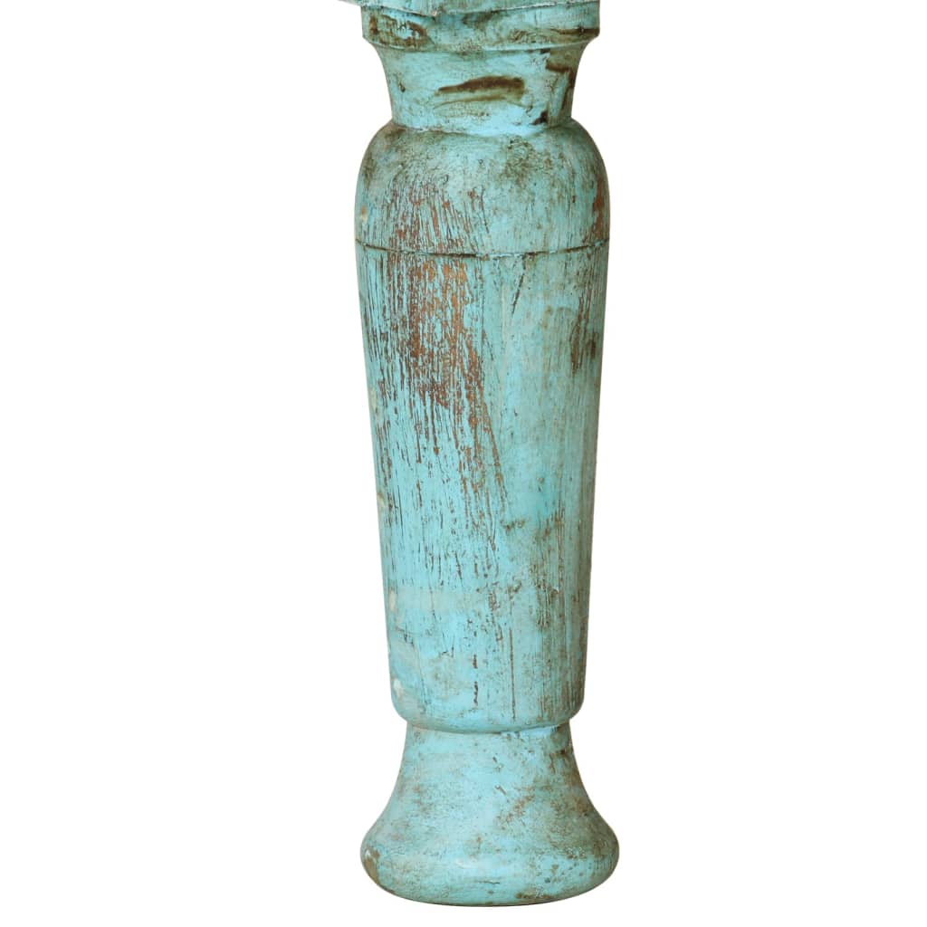 Mesa de centro 110x50x34 cm madeira recuperada maciça