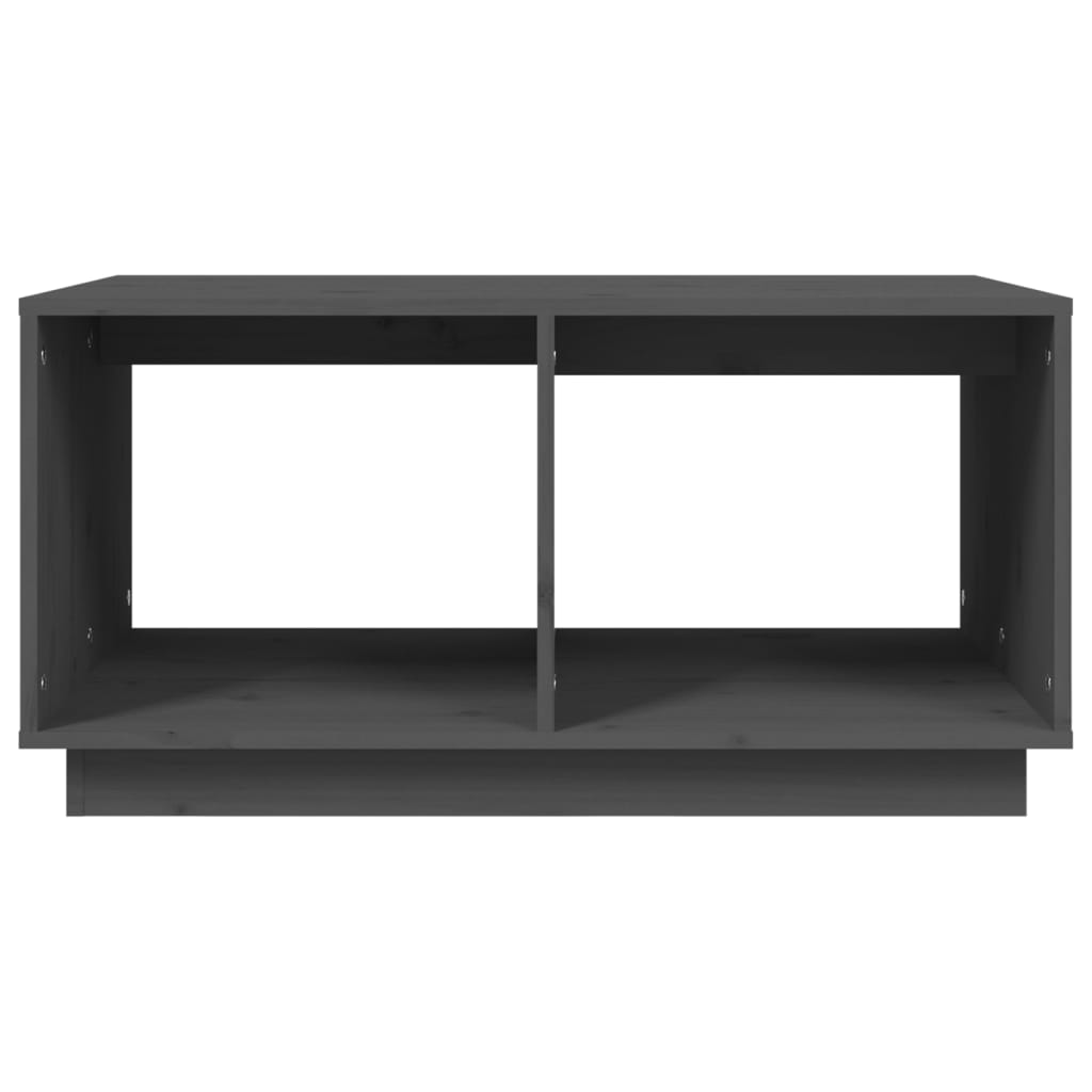 Mesa de centro 80x50x40 cm madeira de pinho maciça branco