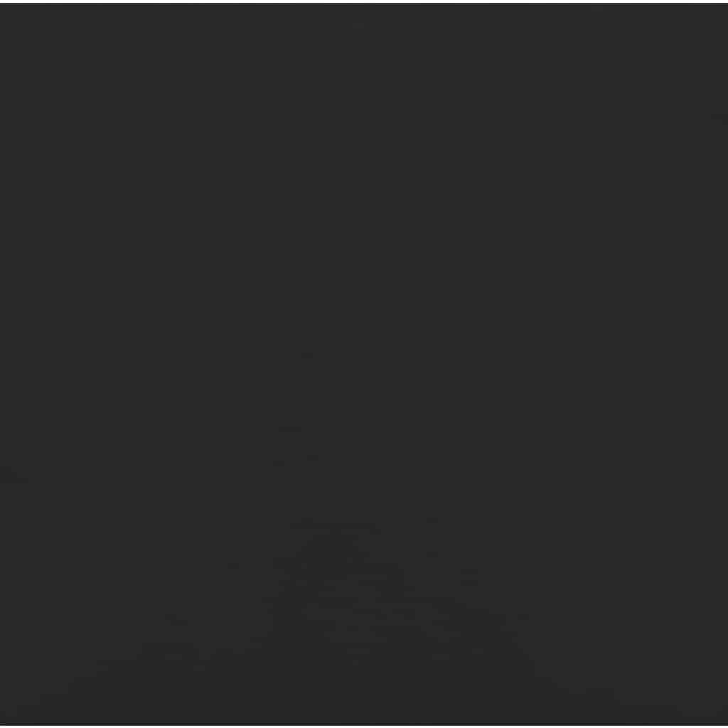 3 pcs conjunto lounge de jardim c/ almofadões vime PE preto