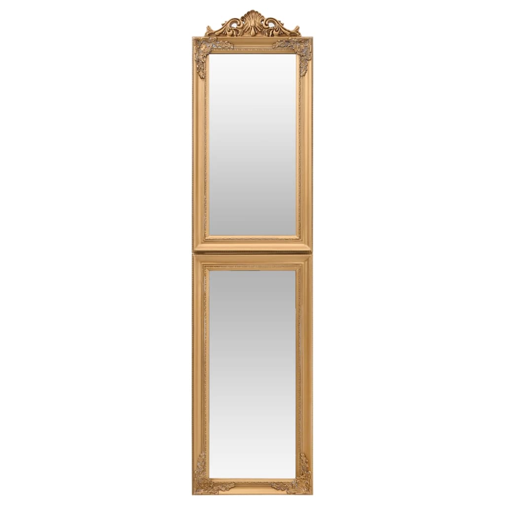 Espelho de pé 40x160 cm dourado