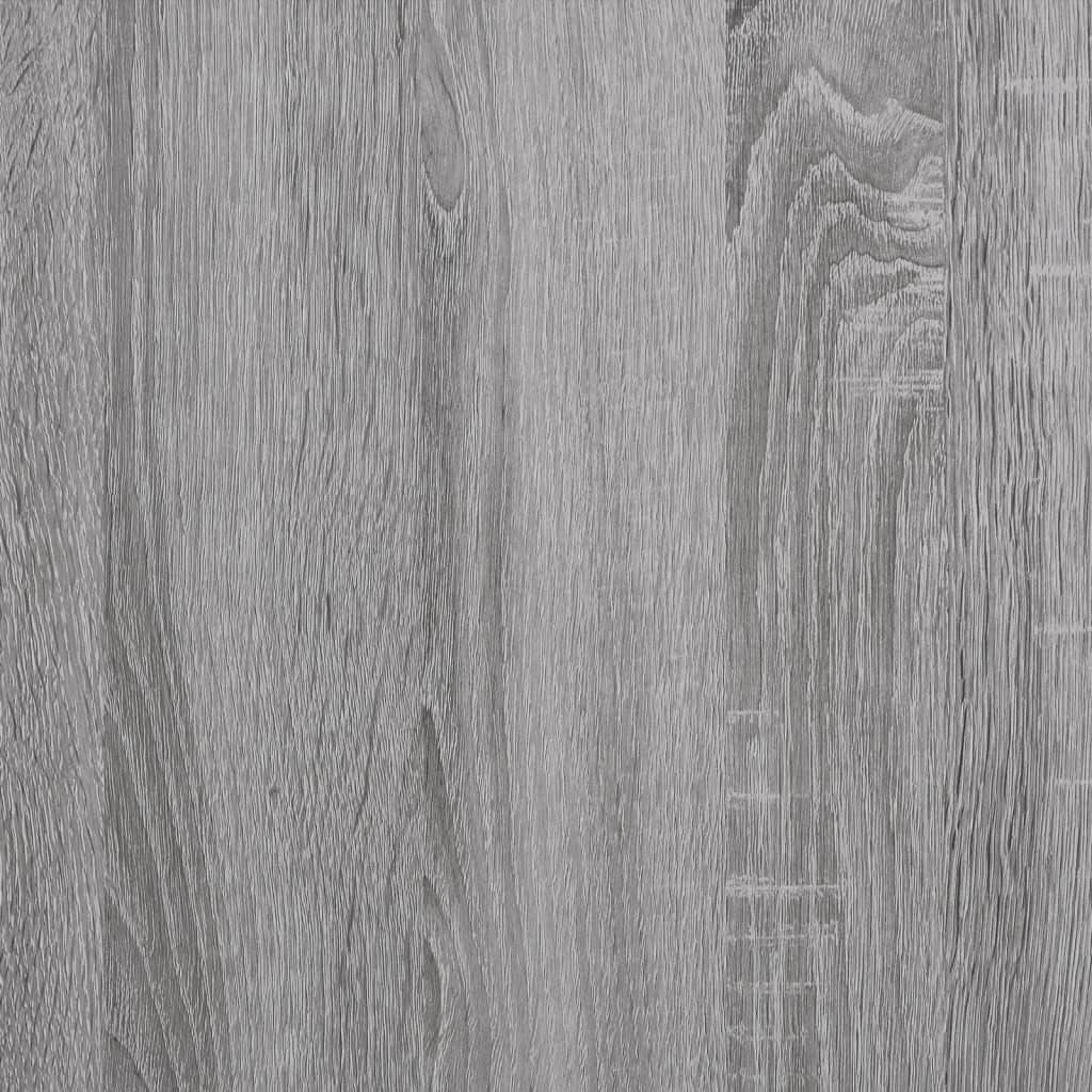 4 pcs Conjunto móveis casa de banho madeira proc. cinza sonoma