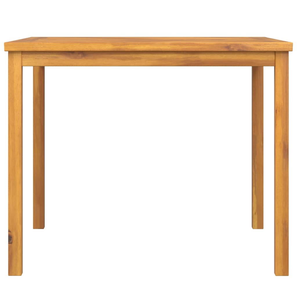 Mesa de jantar para jardim 90x90x74 cm madeira de acácia maciça